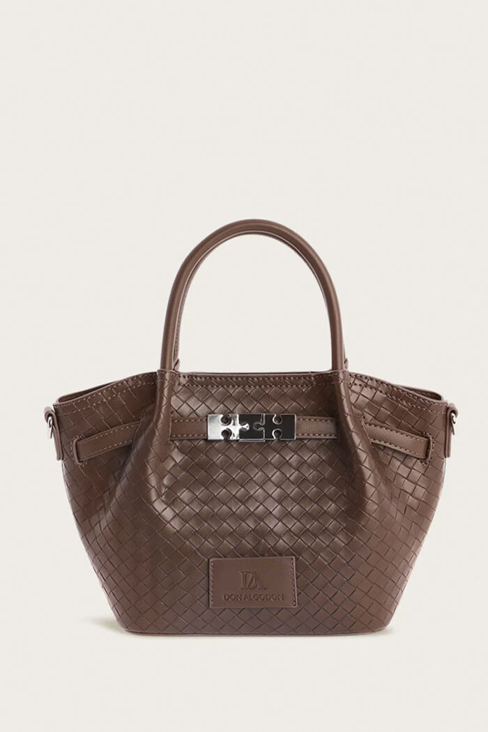 Don Algodon Bolso Mano C/B Marron