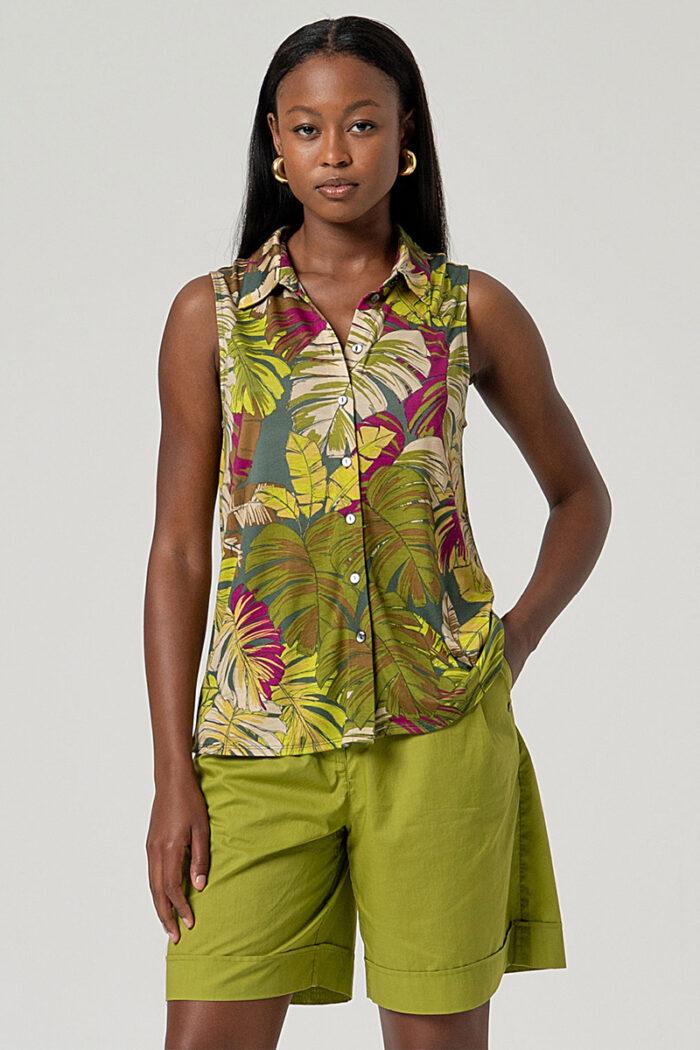 Surkana Camisa Sin Mangas Verde