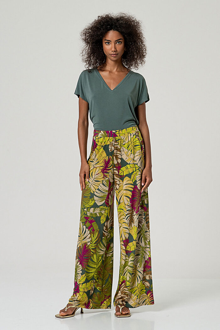 Surkana Pantalon Ancho Verde