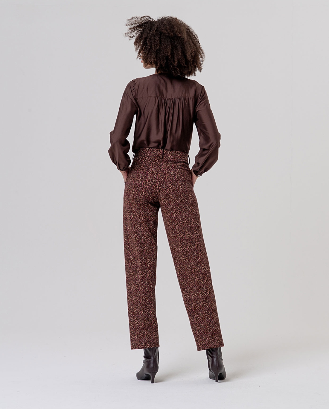 Surkana Pantalon Recto Efecto Tweed - Imagen 2